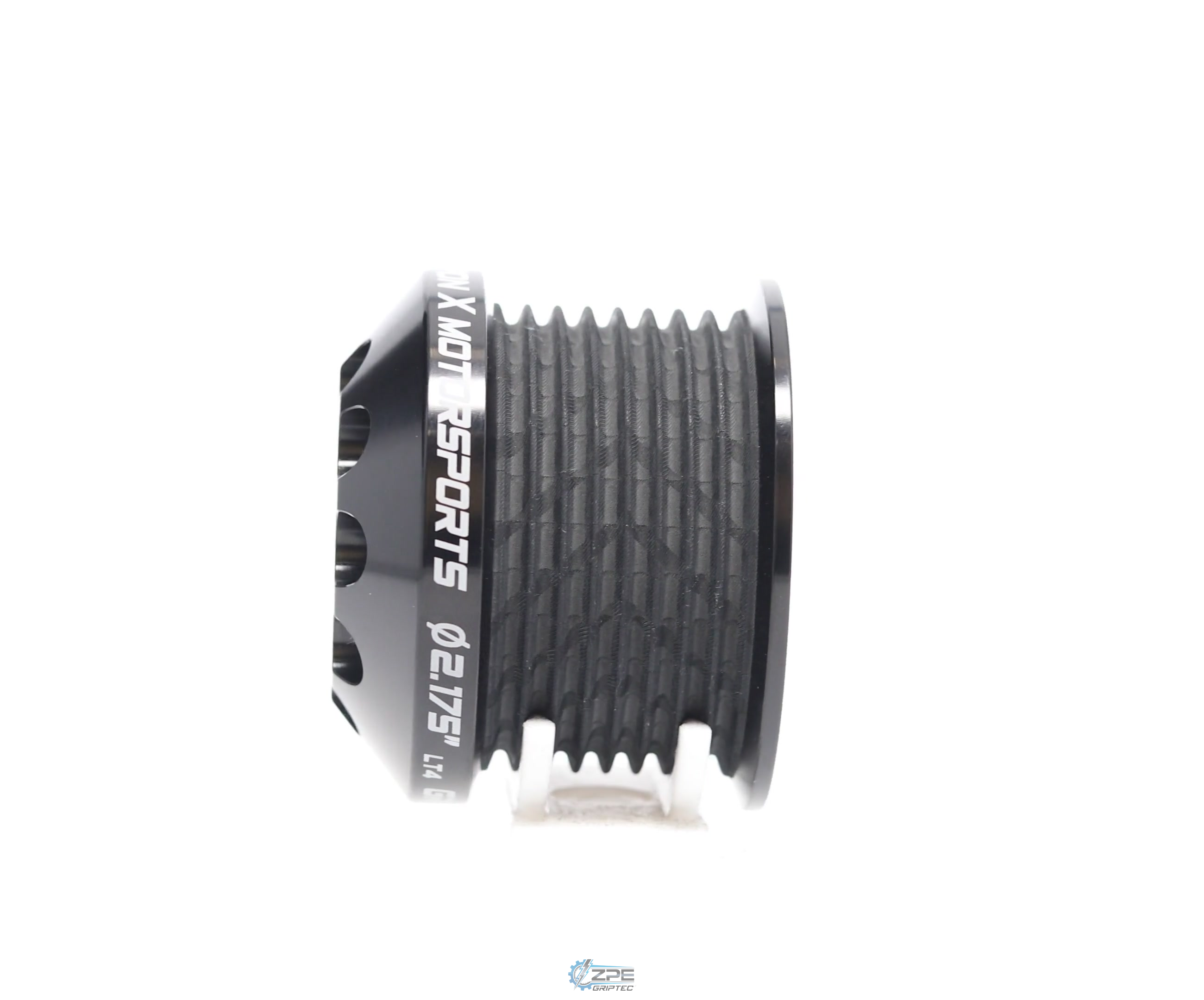 2.175" 8 Rib ZPE GripTec® 2pc MKII LT4 L3V Black Pulley Only